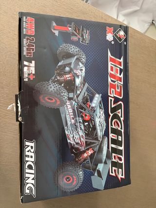 Coche RC WLToys Negro y Rojo