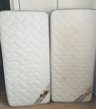 2 Colchones Dorso Naturalia 80x165cm