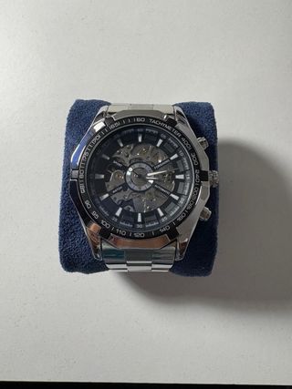 Reloj Forsining Automático Esqueleto Plata