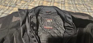 Chaqueta Moto Garibaldi Negra y Gris