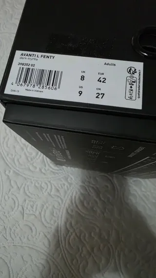 Zapatillas Puma x Fenty Rihanna Talla 42 Nuevas