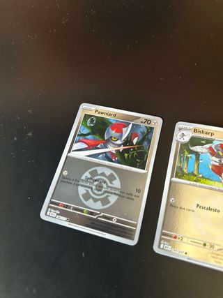 Set carte Pokémon Bisharp, Kingambit, Pawniard