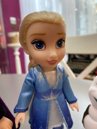 Figuras Frozen: Anna, Elsa, Olaf y Sven
