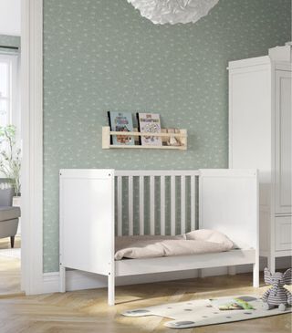 Cuna madera blanca 60x120cm