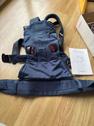 Mochila bebé BabyBjörn One Air Navy Blue
