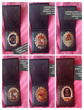 Set llavero, pin y pulsera tela Vigilante
