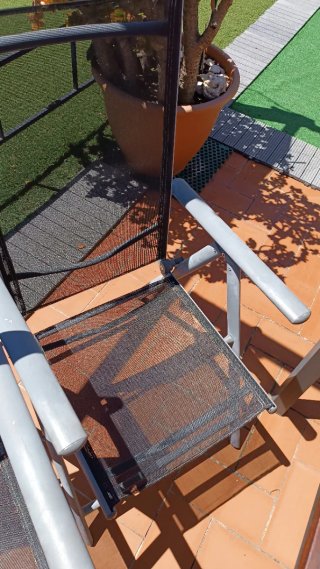 5 Sillas Plegables Terraza