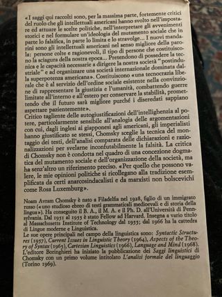 I Nuovi Mandarini di N. Chomsky