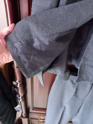 Traje de chaqueta gris