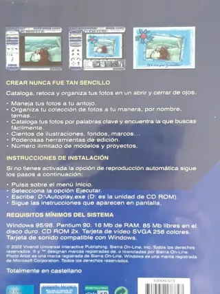Lote 4 Programas Autoedición, Fotográfico para PC