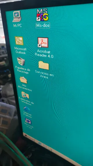 PC Windows 98 Pentium II
