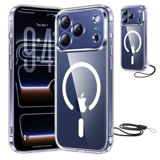 Funda iPhone 17 Pro Transparente MagSafe