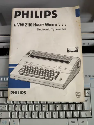 Máquina Escribir Philips VW 2110 Handy Writer