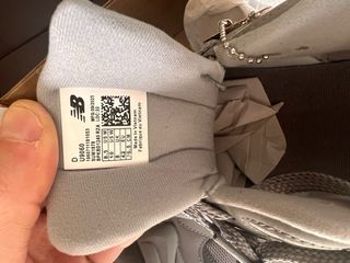 New Balance 9060 Grigio/Bianco Taglia 42 nuove