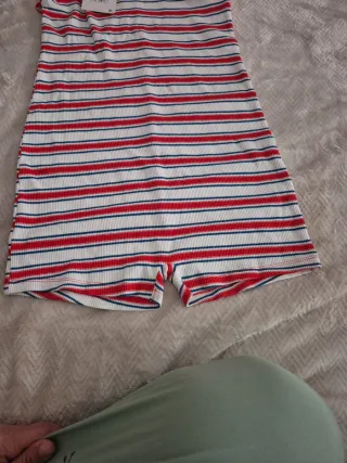 Mono corto Kappa rayas L/40/12