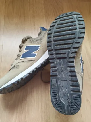 Zapatillas New Balance ML 565SGN Beige/Azul