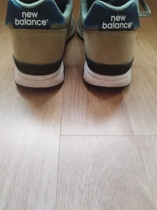 Zapatillas New Balance ML 565SGN Beige/Azul