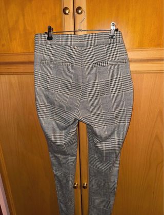Pantalón de vestir a cuadros