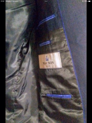 Traje Macson azul hombre