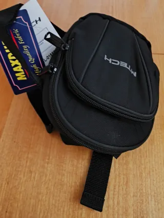 Mochila Pernera MTECH Negra Moto/Bici