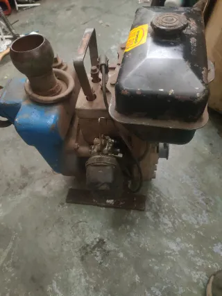 Motobomba azul
