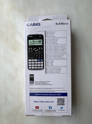 Calculadora Casio fx-570 SPX II Iberia