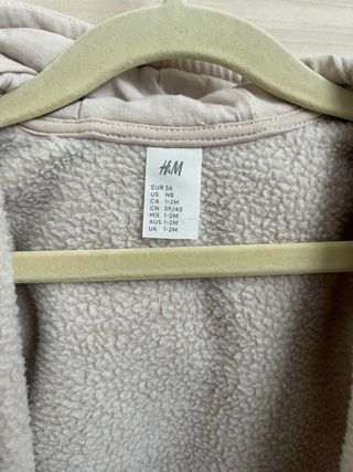 Buzo polar con capucha de osito para bebé