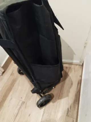 Carro de la compra negro