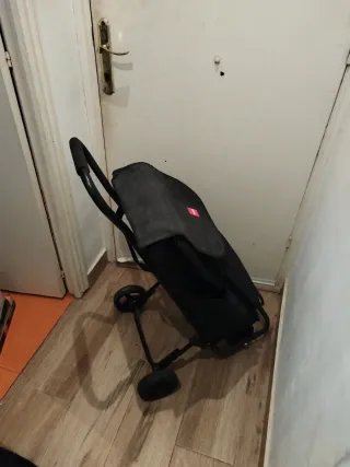 Carro de la compra negro