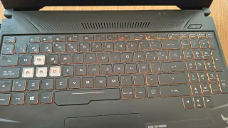 Portátil Asus TUF Gaming FX505D Negro