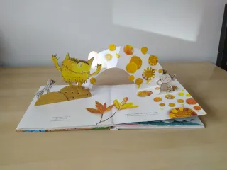 El Monstruo de Colores, un libro pop-up