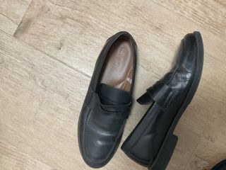 Zapatos negros de piel