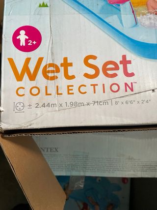 Piscina Inflable Intex Wet Set 2.44m