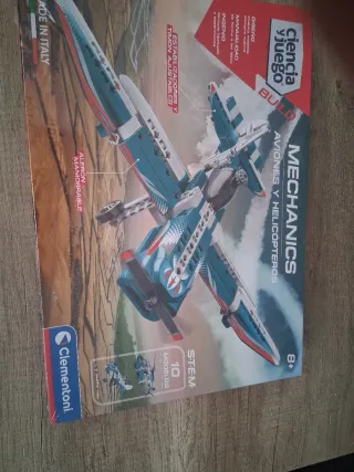Clementoni Mechanics Aviones y Helicópteros STEM