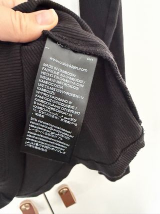 Camiseta Calvin Klein Jeans manga larga