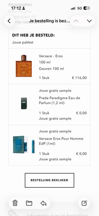 Versace Eros Najim Parfum 100ml