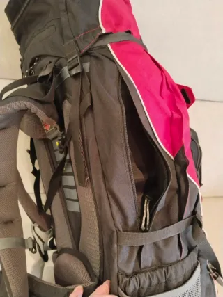 Mochila Salewa Roja y Negra