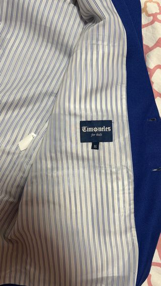 Americana niño azul Timoneles