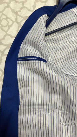 Americana niño azul Timoneles