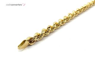 pulsera oro 18k con piedra con circonita