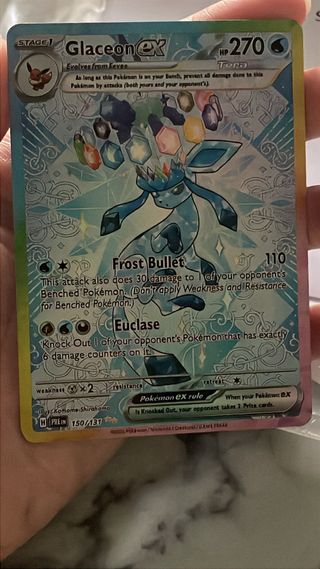 Carta Glaceon EX 150/131