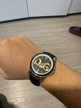 Reloj D&G Sestriere DW0702 Negro/Dorado
