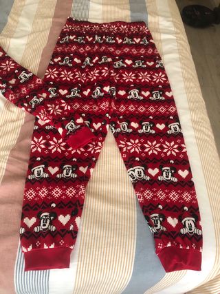 Pijama Mickey Mouse Rojo y Blanco