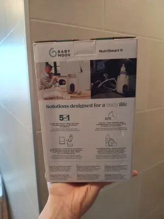Calientabiberones y esterilizador Nutrismart