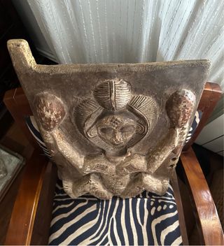 Puerta africana Punu (Gabon) Madera