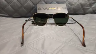 Gafas de Sol Hawkers Doradas y Verdes