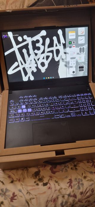 Portátil Gaming Asus TUF F15, RTX 4060, I7-13620H