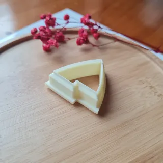 Cortador pirámide escalonada