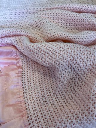 2 coperte di lana vintage di Lan Air Cel