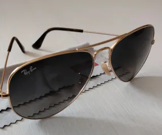 Gafas de sol Ray-Ban Aviador Negro/Dorado